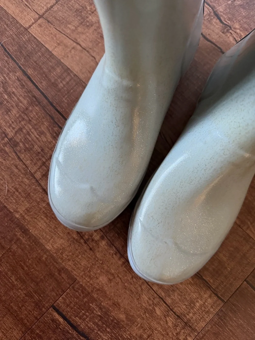 Hunter Light Blue/Gray Rain Boots